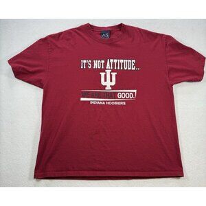 Indiana Hoosiers t shirt mens size XL "It's  not an attitude We are that good"